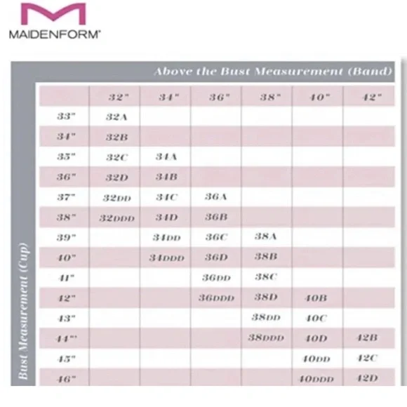 Maidenform Pure Comfort Bralette Wireless Lace Long Blue/Dots White Bra Size 34D - Picture 9 of 9